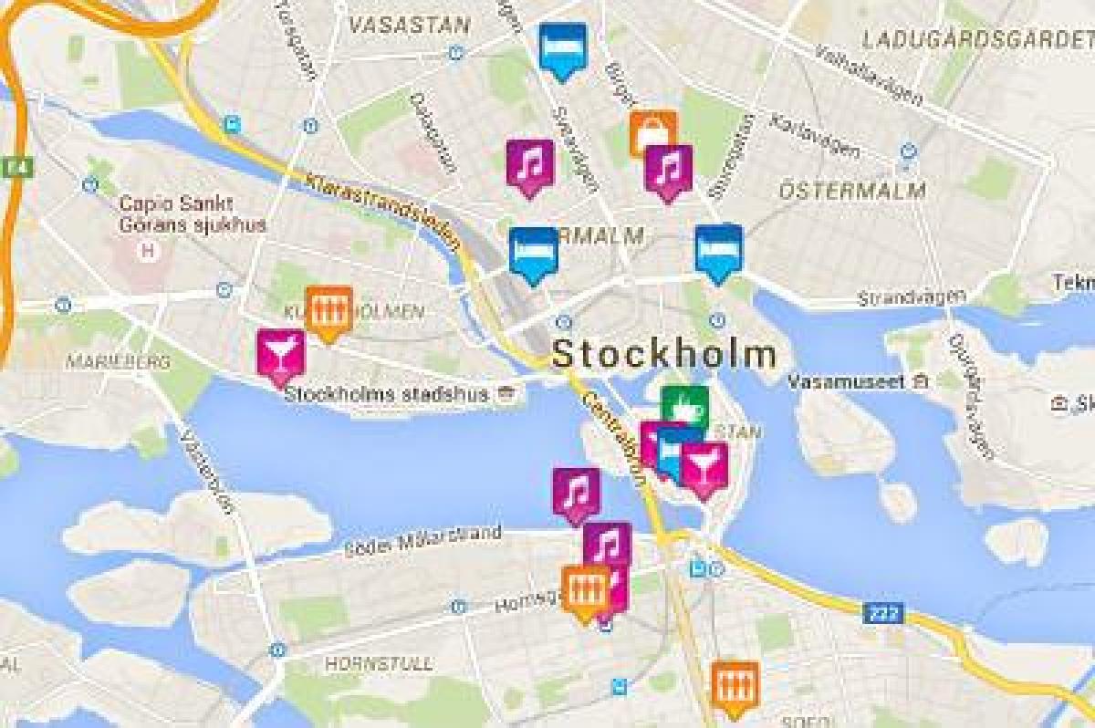 göy xəritəsi-bu xəritə Stokholm