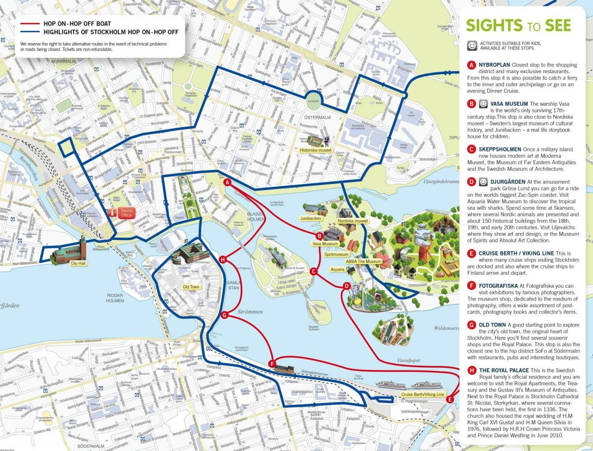 kart Stokholm port