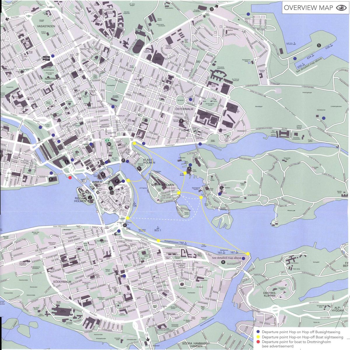 kart mərkəzinin Stokholm