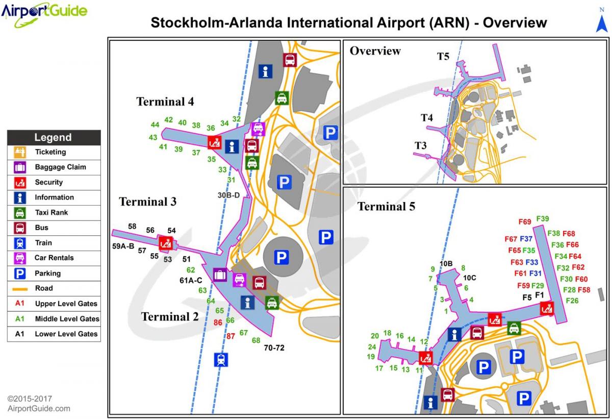 Stokholm aeroportuna арланда xəritə