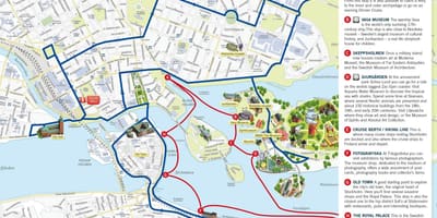 Kart Stokholm port
